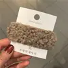 Clip Lateral de Felpa de Oso de Dibujos Animados para Mujer, Pasador Grande para Flequillo, Lindo Pasador para el Cabello Infantil, Clip de Pico de Pato para Cabello Suelto, Tocado