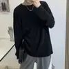 Venta al por mayor de fábrica transfronteriza Camiseta de manga larga de verano talla grande Capa base para hombre Ropa interior con textura de ondas Sudadera informal