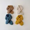 Bufanda Cruzada de Nuevo Estilo para Niños y Niñas para Otoño e Invierno, Bufanda Cálida para el Cuello, Gorro Bufanda para Bebé, Versátil