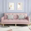 Apartamento pequeño, sofá cama doble sencillo, adecuado para dormitorios y apartamentos de alquiler, sala de estar, sofá de tela nuevo 2026