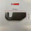 Dobradiça de solda para caixa de veículo agrícola Dobradiça de ferro espessado para caminhão grande Gancho de calha para caixa de veículo semirreboque Nova dobradiça de porta de ferro