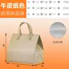 Bolsas de Empaque Térmico Aislante Gruesas No Tejidas para Llevar, Entrega de Comida, Bolsas para Té de Leche, Empaque de Comida Ligera y Pasteles, Personalizables