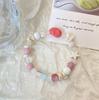 Pulsera Linda, Gatito Nuevo de Aspecto Elegante, Pareja de Cachorros de Cerámica, Diseño de Pulsera Nicho, Pulsera Descolorida de Mejor Amiga