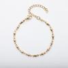 Pulsera de oro de 18k Jin Yiyuan acero inoxidable chapado al vacío joyería Joker amor/corazón/cuentas, etc.
