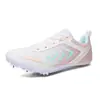 Nuevos Zapatos de Pista y Campo para Hombres y Mujeres Jóvenes Zapatos con Clavos Zapatos de Entrenamiento Zapatos Deportivos para Maratón y Running Transfronterizos Fabricantes Venta al por Mayor