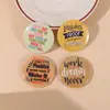 Serie de broches calientes con letras inglesas transfronterizas, broche moderno, texto inspirador exquisito, insignia de hojalata, pin decorativo para mochila