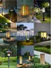 Fabricante de Luminária de Coluna para Cabeceira, Lâmpada de Coluna para Portão de Viga de Vila de Jardim Comunitário Externo, Lâmpada Moderna para Pátio Estilo Chinês, Luminária de Coluna para Cabeceira