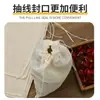 Bolsa Filtro de Gasa de Algodón Lista para Usar, Cierre de Cordón, Bolsa para Medicina Tradicional China, Bolsa de Té, Bolsa para Residuos, Bolsa para Materiales, Bolsa para Marinar