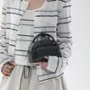 Bolso de hombro transfronterizo de lunares pequeños para mujer, nuevo bolso de mano de moda 2026, bolso cuadrado pequeño versátil y lindo