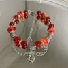 Super Hada~ Conjunto de Siete Pulseras de Perlas Mariposa, Estilo Girly Lujoso con Perlas Mariposa, Regalo para Mejor Amiga o Novia