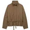Atacado de fabricante de roupas femininas transfronteiriço 2026 AliExpress item mais vendido moda jaqueta de algodão com gola alta