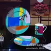 Taza de Cerámica Creativa Linda Fantasía Circo 300ml Tetera de Gran Capacidad Set de Café para el Hogar Venta al por Mayor