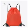 Bolsa de Armazenamento Novo Estilo Mochila Simples com Cordão Cor Sólida Leve para Treino Esportes Basquete