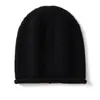Cachemira 2026 Otoño/Invierno Nuevo Unisex de Gama Alta Color Sólido Tejido Exterior Cálido Moda Casual Gorro