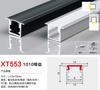 Lámpara lineal LED aleación de aluminio ranura de aluminio lámpara lineal de montaje superficial con lámpara lineal empotrada montaje oculto elevación ranura de aluminio lineal