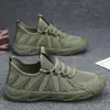 Sapatos de Proteção do Trabalho Masculinos 2026 Novo Verão Malha Respirável Flyknit Sapatos Esportivos Canteiro de Obras Resistente ao Desgaste Antiderrapante Antiodor Calçados de Trabalho