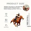 Pingente Decorativo Criativo de Acrílico Transfronteiriço de Cowboy Montado Acessórios para Carro Decoração de Interior Pingente de Carro