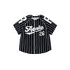 Terno de hip-hop para meninas, jeans solto, manga curta, para meninos, infantil, hip-hop, performance, hip-hop, moda infantil, roupas