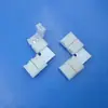 Conector adaptador de hebilla sin soldadura para tira de luz LED RGB5050 tipo L junta de esquina sin soldadura 4P10MM trabajador