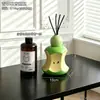 Botella de aromaterapia con forma de corazón de manzana verde, difusor de aceites esenciales, difusor de fragancia para el hogar y la oficina
