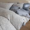 Conjunto de Quatro Peças de Algodão de Alta Qualidade com Fio Triplo 2025 Algodão Puro Luxo Acessível Capa de Edredom Jacquard Lençóis Roupa de Cama Conjunto de Três Peças