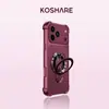 Adecuado para funda de teléfono Apple 18pm iphone16 rojo cereza 15 a prueba de caídas en las cuatro esquinas 14 textura de cuero 83% de descuento soporte plegable 13