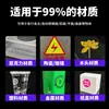 Etiqueta de Cristal Personalizada Logo Estéreo Calcomanía de Transferencia de Marca Impresión UV Serigrafía Transparente Estampado en Caliente Transferencia Acrílico