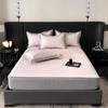 Conjunto de Três Peças de Mat de Seda de Gelo Estampado Digital Classe A Verão Espessado Antibacteriano Lavável Lençol de Cama de Luxo Acessível Mat para Ar Condicionado