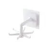 Gancho giratorio de cocina multifuncional de 360 grados, gancho de seis garras sin perforación, estante de pared autoadhesivo sin costuras