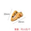 Accesorios de resina para hacer muffins de sándwich, materiales de joyería creativos, pegatinas para refrigerador, comida japonesa y accesorios de juego - G1