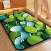 Alfombrilla de Baño 3D Transfronteriza Antideslizante Alfombrilla de Diatomeas con Piedras Alfombrilla de Suelo para Puerta de Inodoro Secado Rápido Absorbente de Agua Almohadilla para Pies