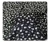 Tejido de seda coreana de alta calidad, estampado floral pequeño, adecuado para vestidos, faldas y cheongsams, un tejido de gasa fresco y delicado para mujer