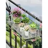 Grades de Varanda Suporte de Flores Corrimão Suporte de Vasos Pendurados Suporte para Colocação de Plantas Verdes Vaso Grande Corrimão de Varanda Suporte de Armazenamento Pendurado
