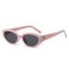 Gafas de Sol Retro para Mujer Populares en Internet Ojo de Gato Sombrilla de Alto Nivel Gafas de Sol Anti-UV para Hombre Modernas Versátiles Lisas