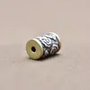 Prata S925 Yiluya Contas Cilindricas Xiangyun Acessórios Tubo Redondo Acessórios Ruyi Retrô Material para Bijuterias Artesanais DIY