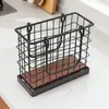 Caja de Almacenamiento Portátil con Drenaje para Palillos Cesta de Almacenamiento para Cuchillos, Tenedores y Cucharas Hogareño Soporte para Palillos Jaula para Palillos Estante de Secado para Vajilla