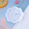 Paleta de arte paleta flor de ciruelo paleta de pintura paleta de pintura DIY para niños mariposa diámetro 14CM