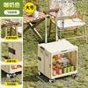 Carrito de Compras Plegable Personalizado para Picnics al Aire Libre, Coches de Camping, Entrega Exprés a Domicilio, Carrito de Compras Plegable de Gran Capacidad