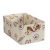 Cesta de Almacenamiento de Tela para Hogar de Perro Pequeño para Ropa Plegable Organizador de Dibujos Animados Caja Almacenamiento en Capas Cesta de Almacenamiento Multifuncional