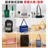 Bolso de hombro de lona con estampado de cactus transfronterizo al por mayor, bolso tote de gran capacidad para estudiantes que van a clase, personalizable