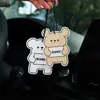 Urso Desenho Linha Fofo Ambientador de Carro Desenho Animado Material Ip Peça de Fragrância Pendente Removedor de Odor de Carro Folha de Fragrância