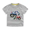 Camiseta de Manga Corta con Estampado Nuevo para Niños Algodón Cuello Redondo Manga Media Camiseta de Manga Media Spot Hair Ropa de Verano para Bebé Ropa Infantil 1