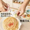 Tijeras para comida de bebé, tijeras cerámicas especiales para bebés, trituración de alimentos, cocina infantil, herramienta de tijeras pequeña portátil