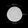 1 Jin 2 Jin 4 Jin Molde para Pastel de Arroz Fu Zi Redondo Plástico de Grado Alimenticio Yin Fu Molde para Cocer al Vapor Resistente a Altas Temperaturas Reutilizable