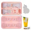 Bandeja de Hielo de Silicona Molde Personalizado de Cubitos de Hielo con Animales Alpaca Gato Bulldog Francés Labrador Molde de Bandeja de Hielo de Silicona