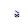 Dados 1-1,6cm Pontos Brancos Vermelhos Pontos Azuis Pontos Pretos Plástico Acessórios de Mahjong Jogo de Tabuleiro Adereços de Jogo Atacado