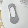 Calcetines lindos de dibujos animados para mujer, calcetines invisibles de verano, algodón fino, boca baja, silicona antideslizante, calcetines invisibles de verano