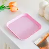 Plato de Hueso de Lujo Ligero para Uso Doméstico, Plato de Plástico Pequeño para Cocina, Bandeja de Desechos de Mesa, Bandeja para Cáscaras de Frutas y Snacks, Plato de Comida