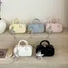 Bolsa de Bowling Portátil de Verão 2026 para Mulheres, Estilo Coreano Moderno e Fashion, Bolsa Simples tipo Almofada para o Dia a Dia, Bolsa de Ombro e Transversal