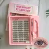 Set de Pestañas Postizas Transfronterizo Gran Capacidad Grupo Femenino Pestañas Postizas Espejo de Escenario Segmentadas Naturales Diarias Ojos Inteligentes